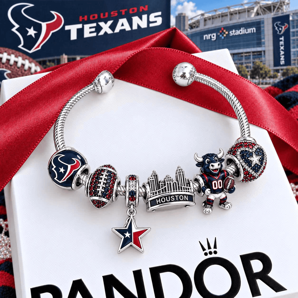 HTX Silver Charm Bracelet Set VTH