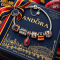 ADLC Silver Charm Bracelet Set PTT