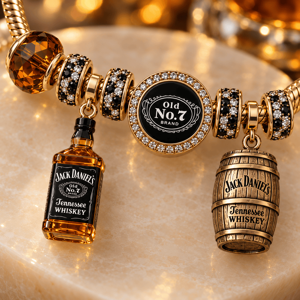 JDN Gold Charm Bracelet Set PNPA