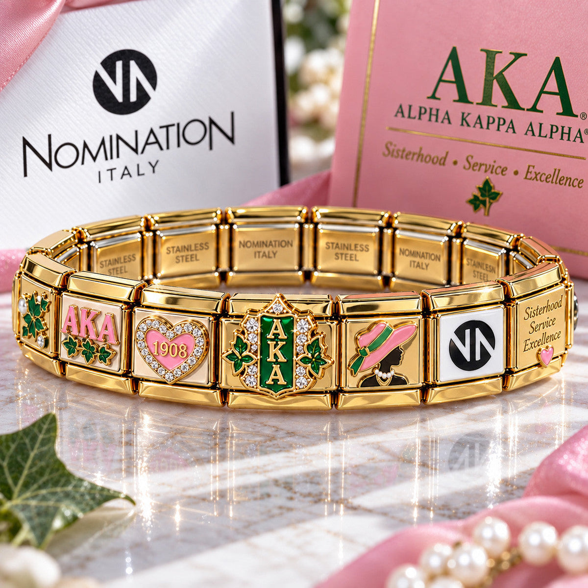 AKA Italian Charm Bracelet PDL
