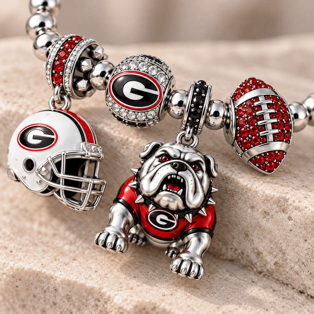 GGBD Silver Charm Bracelet Set NTTB