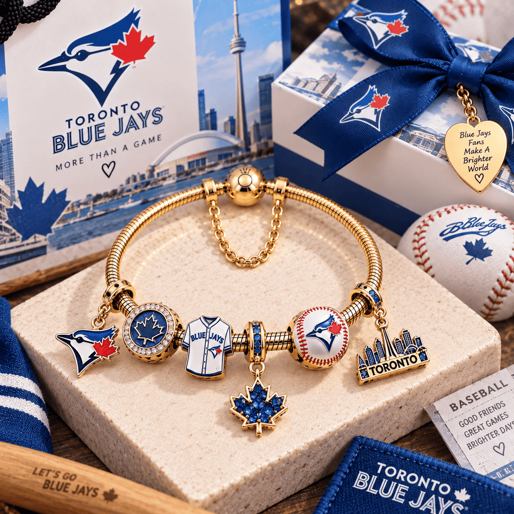 TBJ Gold Charm Bracelet Set TTN