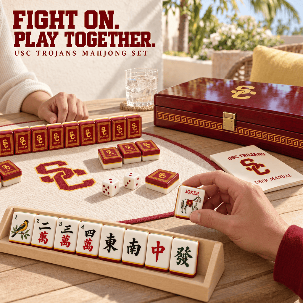 Premium USC Mahjong Tiles Set TNSM