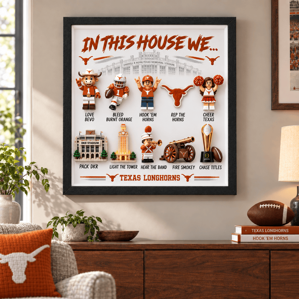 TLS "In This House We…" 3D Fan Display Frame TMH