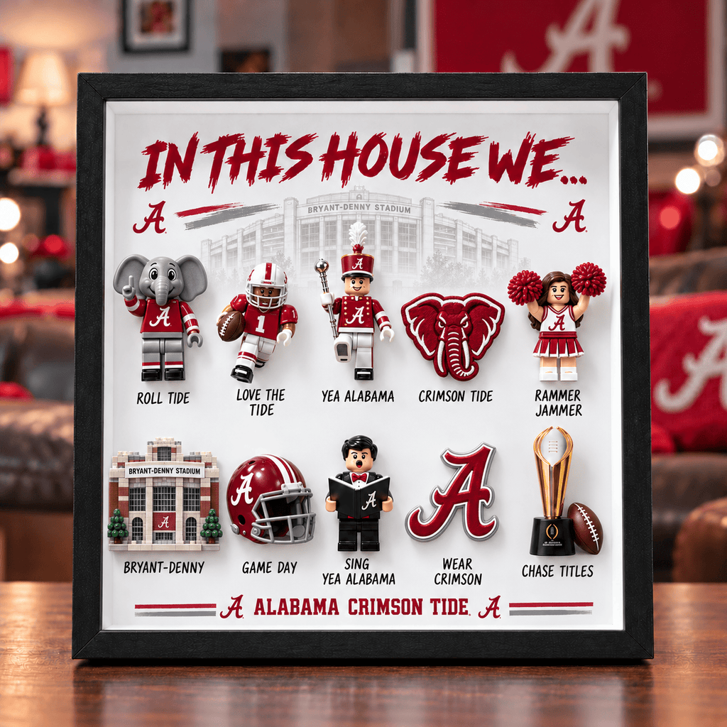 ACT "In This House We…" 3D Fan Display Frame TMH