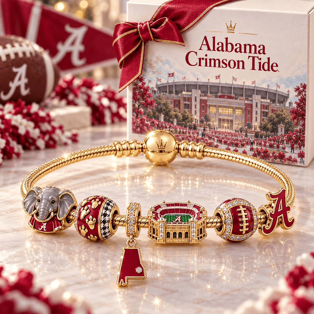 ACT Gold Charm Bracelet Set NHVH