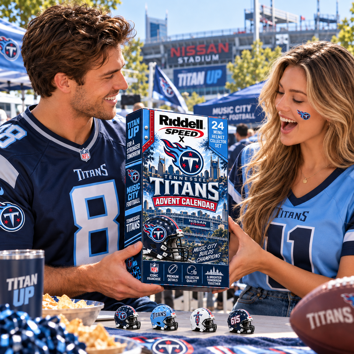 Premium TNST Mini Helmet Advent Calendar NTNA