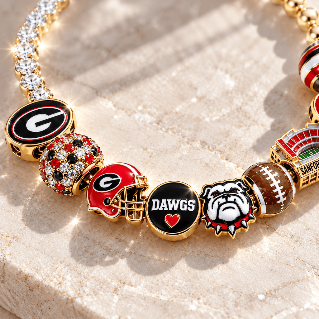 GGBD Silver Charm Bracelet Set BMD