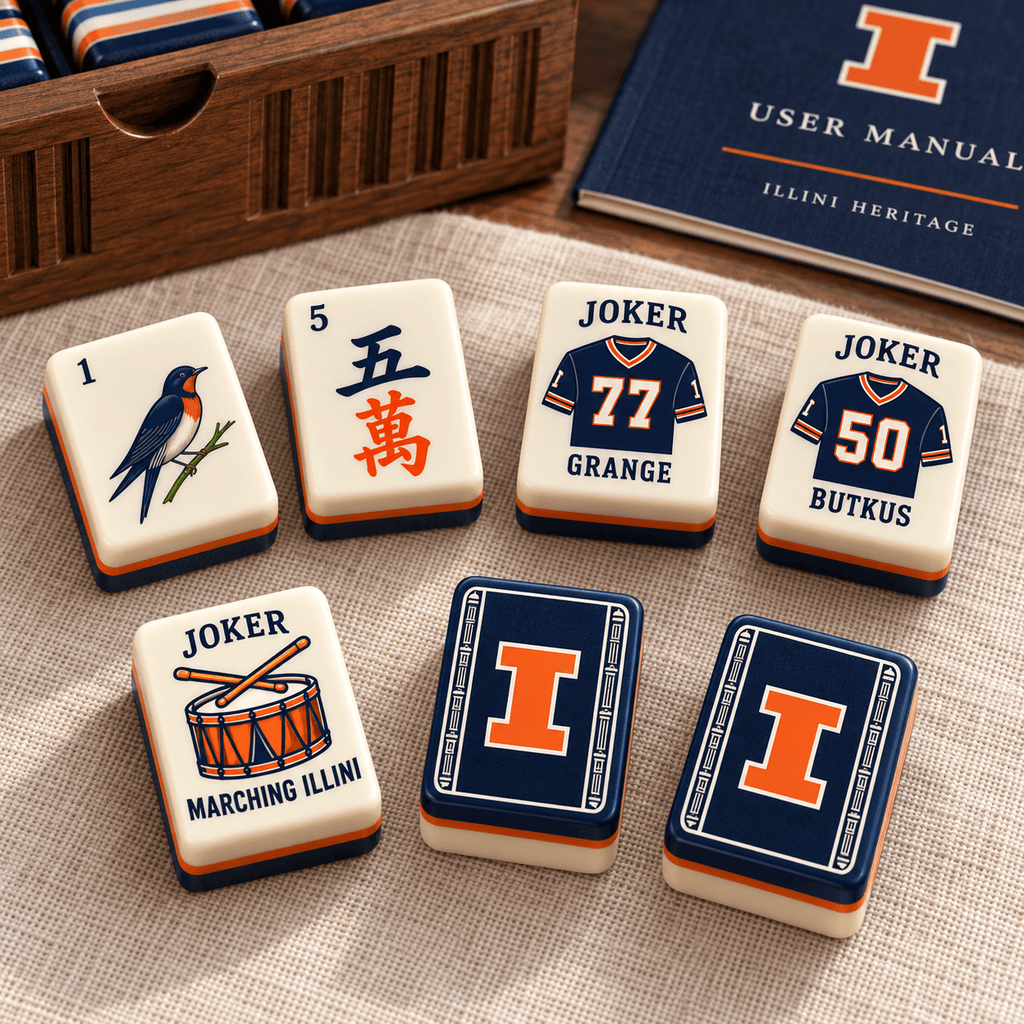 Premium IFI Mahjong Tiles Set TNSM