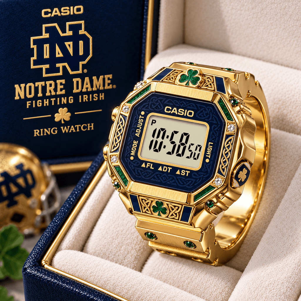 NDFI Premium Gold Ring Watch LNTH