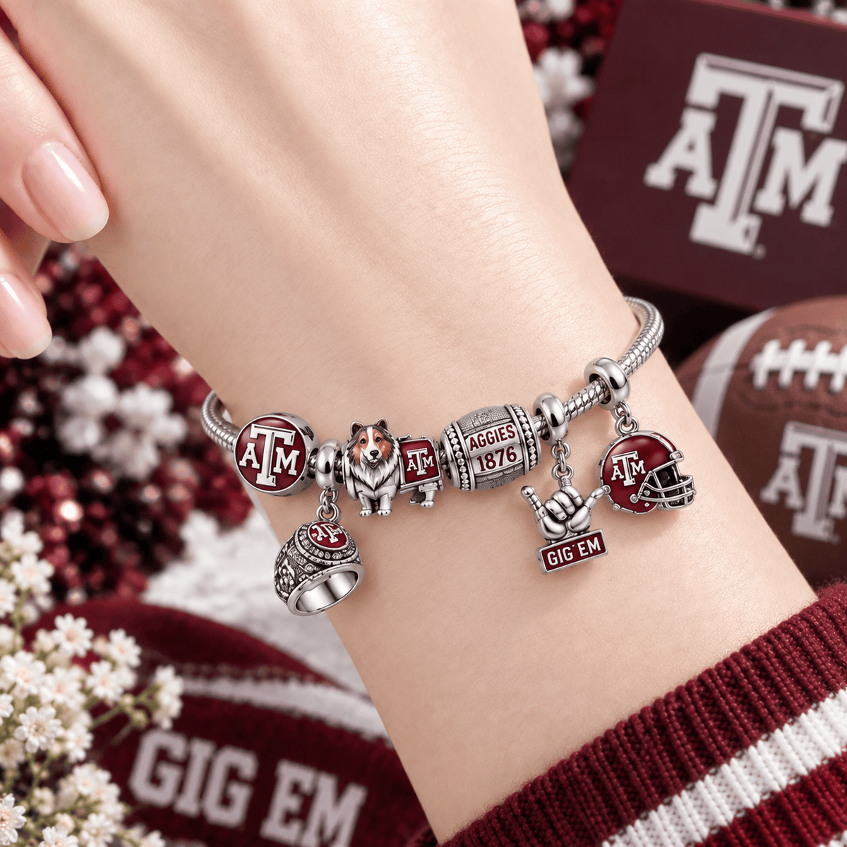 Premium TAMA Advent Calendar Charm Bracelet Set TTMH