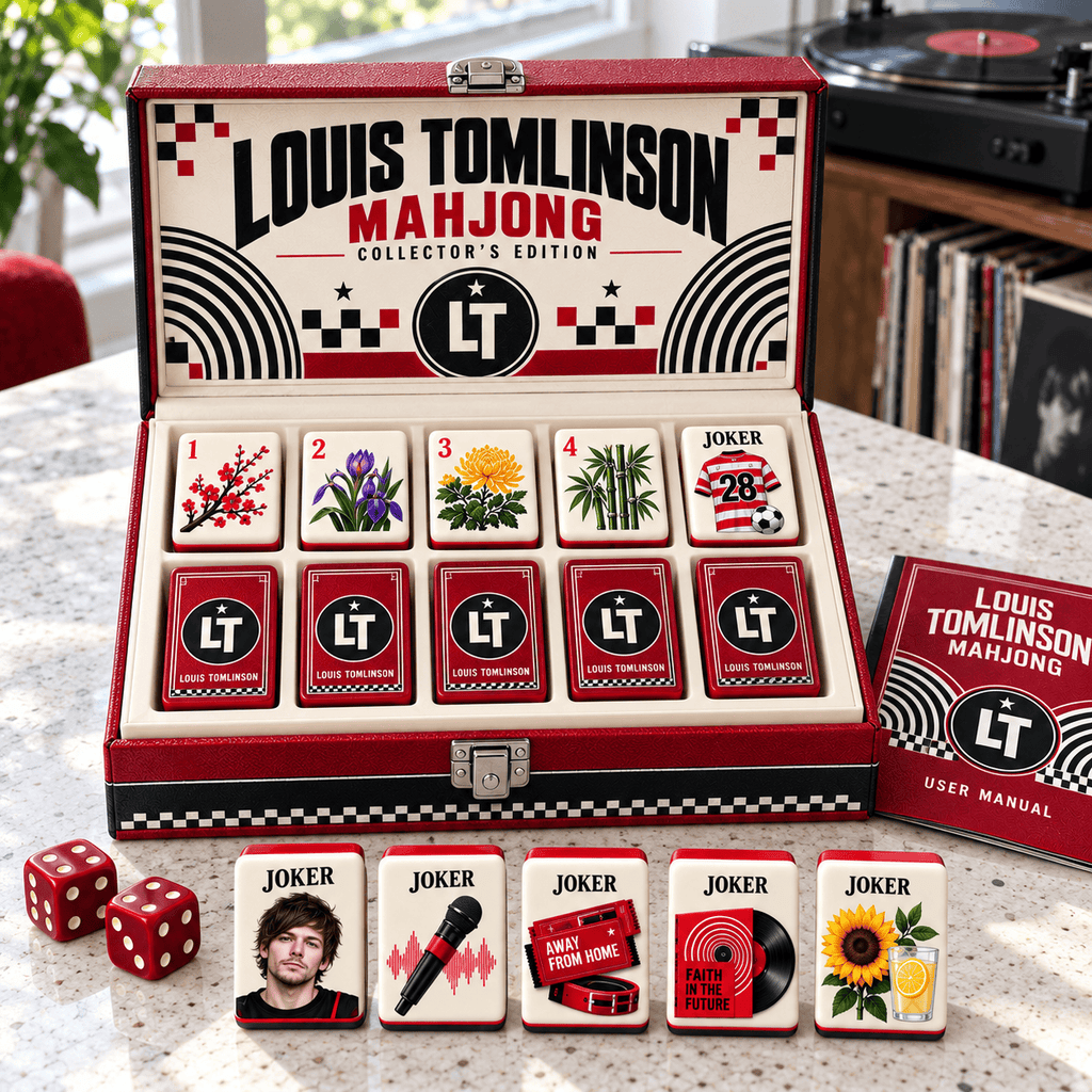 Premium LTLS Mahjong Tiles Set PVNA