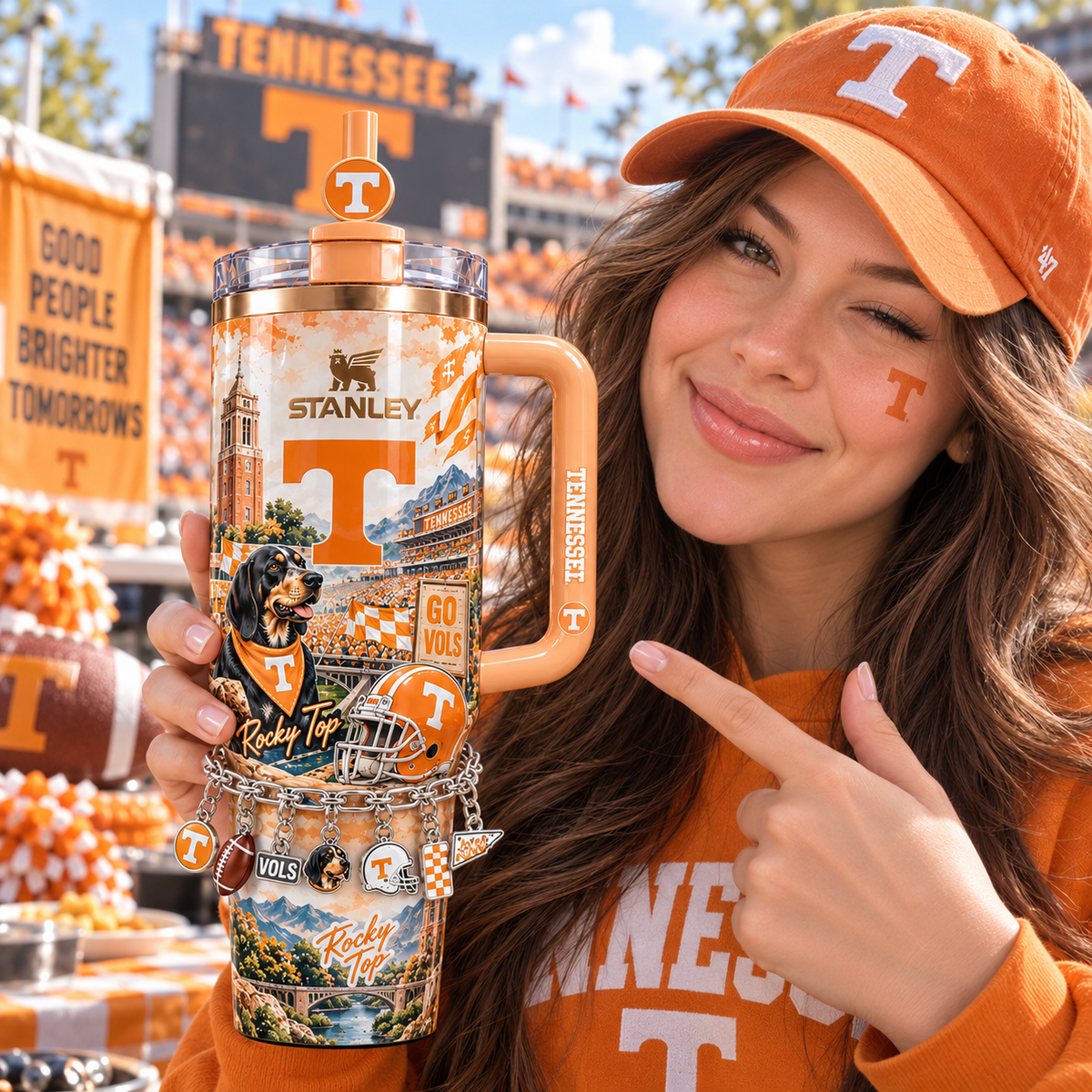 TVF Luxury Tumbler Charm Bracelet TTNL