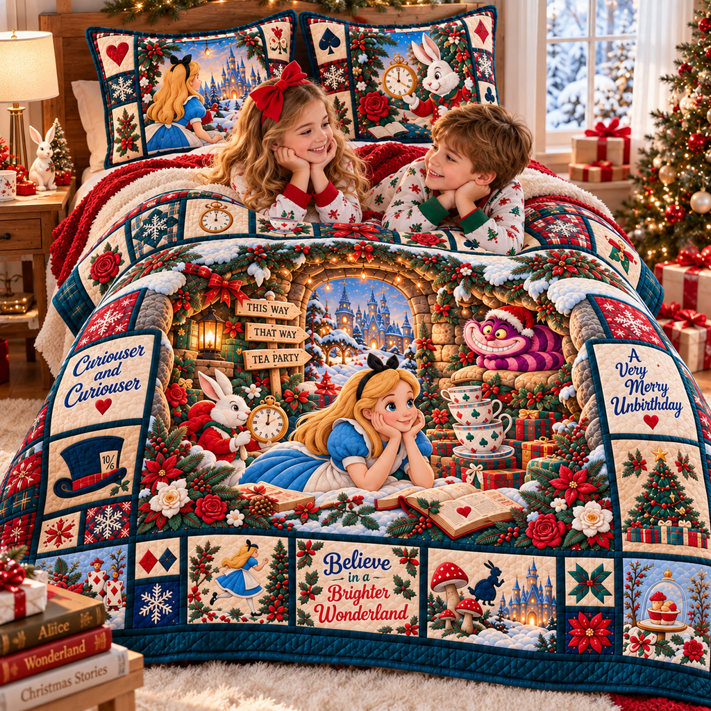 ALW 4 PIECES COVER BEDDING SET PDL (1 FITTED SHEET + 1 FLAT SHEET + 2 PILLOWCASES)